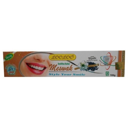 Dentifrice Herbal - Meswak avec Nigelle-100 g