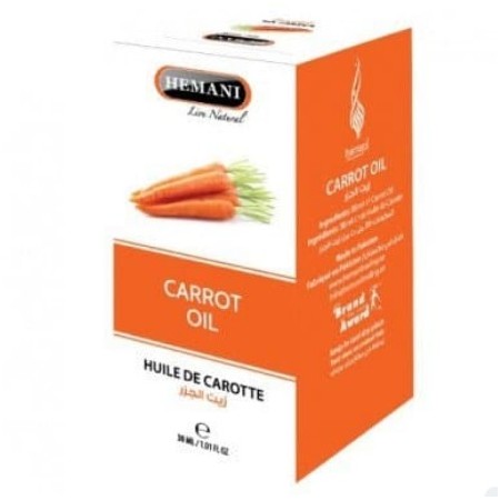 Huile de carotte-30 ml- Bonne mine